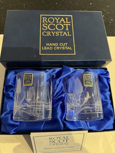 Royal scot crystal tumblers - scot,