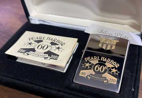 Zippo pearl harbour - pearl, 60th