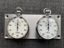 Swiss Minerva Mechanical Stopwatch Rally Timer Fully Serviced