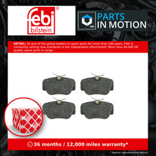 Brake pads set - set, mercedes