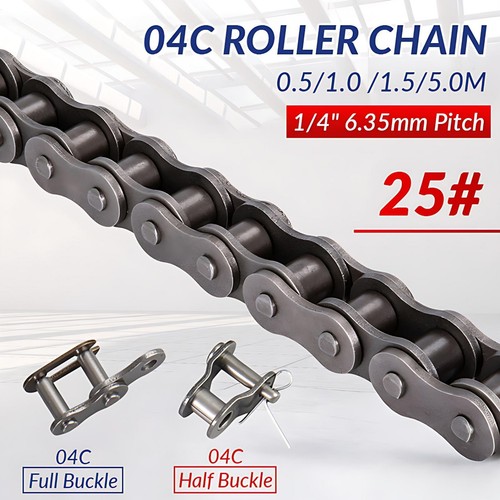 Roller chain 04c ansi - roller, 25