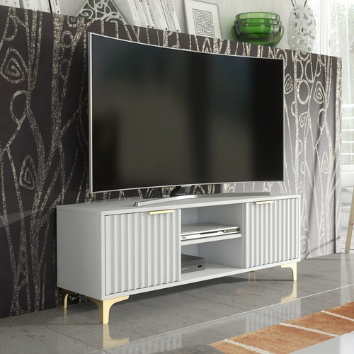 Stand 120cm matt - matt, white