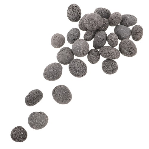 Black sauna stone - black, set