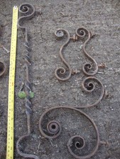 Antique selection of wrought
