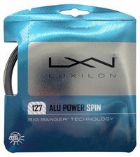 Luxilon Big Banger Alu Power Spin 16 1.27mm Tennis Strings Set