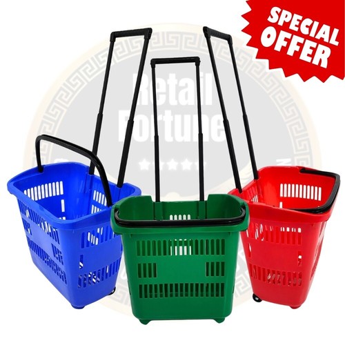 Plastic shopping basket - plastic,