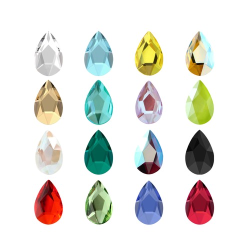 Swarovski crystals 2303 - swarovski, pear