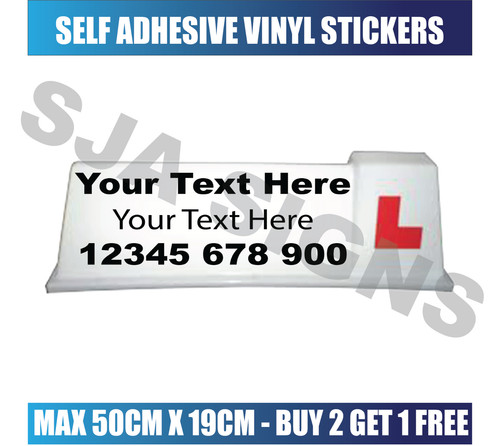 Driving instructor roof box - driving,
