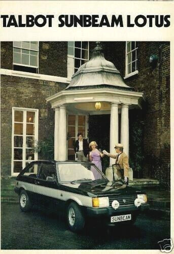 Talbot sunbeam lotus - talbot,