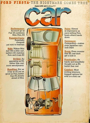Car magazine aug 1976 - car, aug-1976