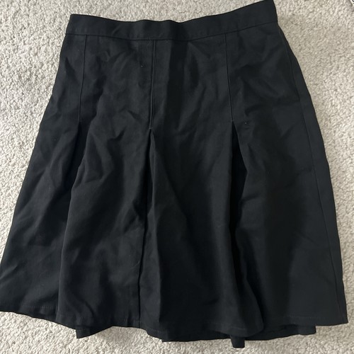 Girls black school skirt - girls,