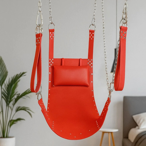 Genuine leather sex swing - sex, /