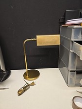 Mid Century Brass Office Desk