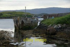 Photo 6x4 Old boat used as a