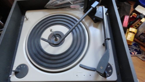 Vintage alba record player - record,