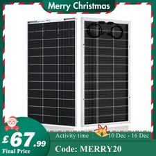 ECO-WORTHY Bifacial 12V 200W