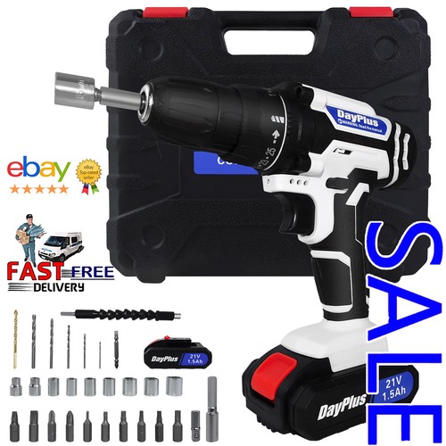 New cordless drill screwdriver - new,