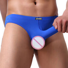 Men Ice Silk Underwear Elephant Nose Man Briefs Panties Sexy Men's Underpants?