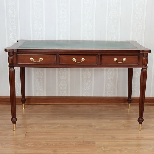 Mahogany writing desk - mahogany, 3