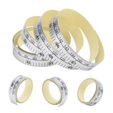 Adhesive Measuring Tape Double Scale Stick On Workbench Ruler Tape FIG