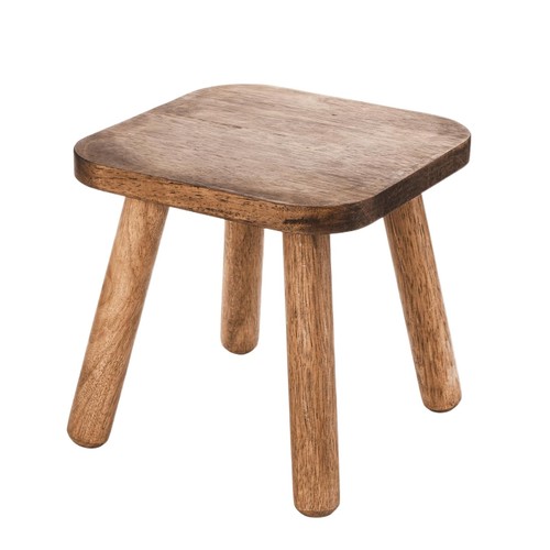 Small wooden stool - small,