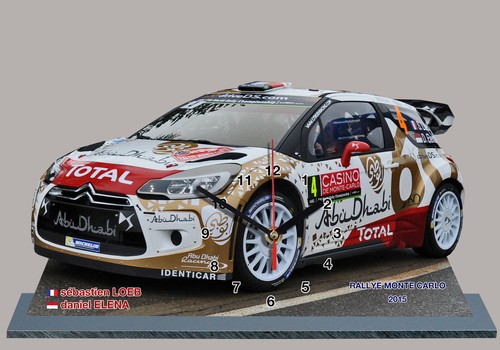 Model cars loeb ds3 wrc - model,