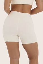 Set Active Biker Shorts White Luxform Size Large
