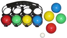 8pc plastic french boules set - french,