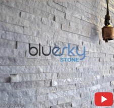 Split Face Natural Stone White