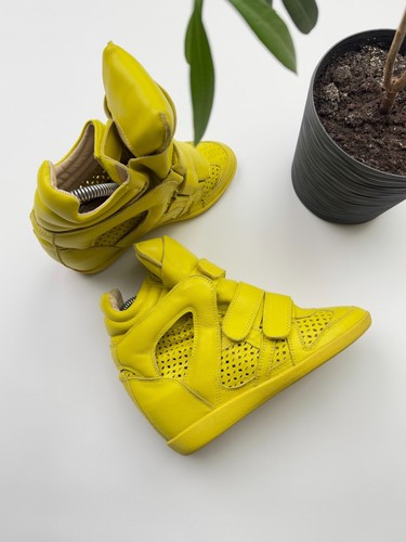Isabel marant leather sneakers - isabel,