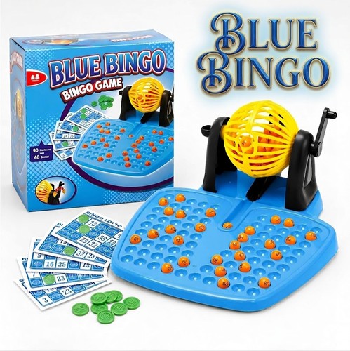 Bingo game set with 90 - ,
