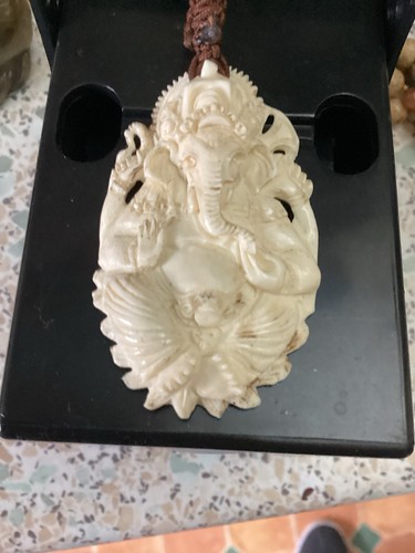 Old hand carved ganesh - old,