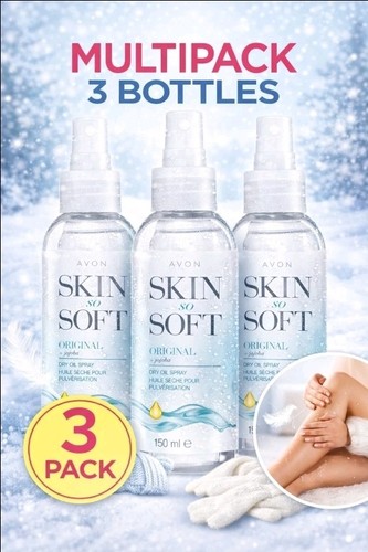 Bottles avon skin so soft - bottles,