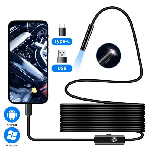 Waterproof endoscope snake cam - waterproof,