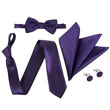 4-Pc Combo for Men's Satin