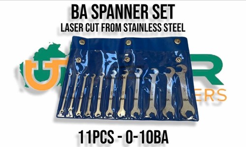Spanner set 11pc - 11pc, doubled