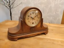 Antique Wood Napoleon Clock Decor Fretwork With Quartz Movement 33.7x20x11.8cm