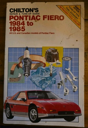 1984 1985 chilton pontiac - 1984,