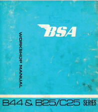 BSA WORSHOP MANUAL B25/B44 And