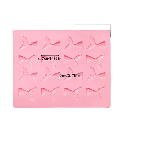 Mermaid tail mould - mermaid,