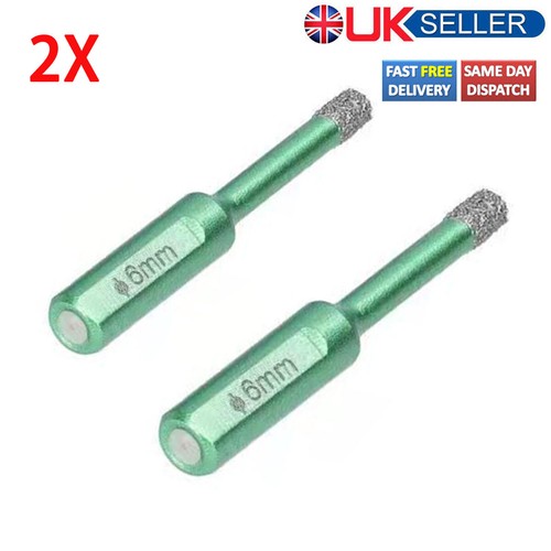 2xdry diamond drill - drill, bits