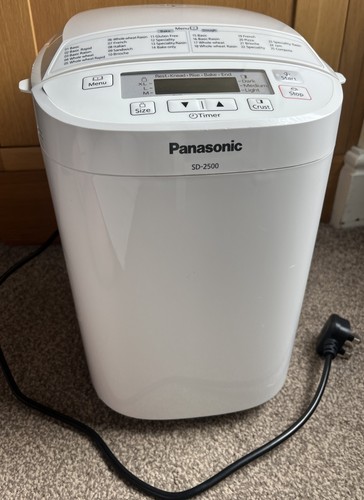 Panasonic 2500 bread maker - bread,