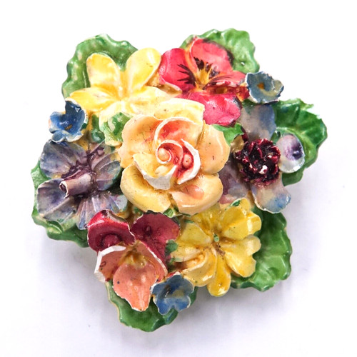 Vintage large ceramic posy - vintage,