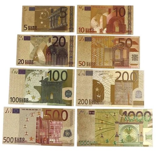 Pack euro europe gold - eu, 8