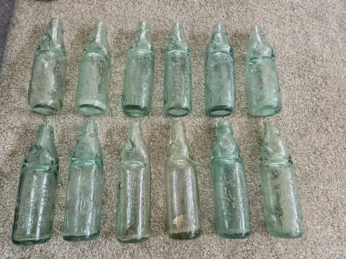 10oz codd bottles - 12,