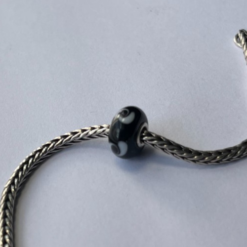 Trollbeads unique ooak black - trollbeads,