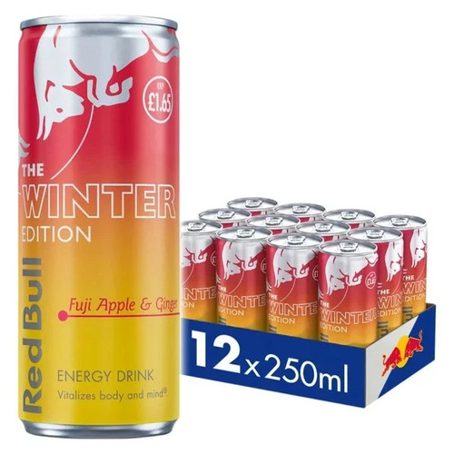 Red bull winter - bull,
