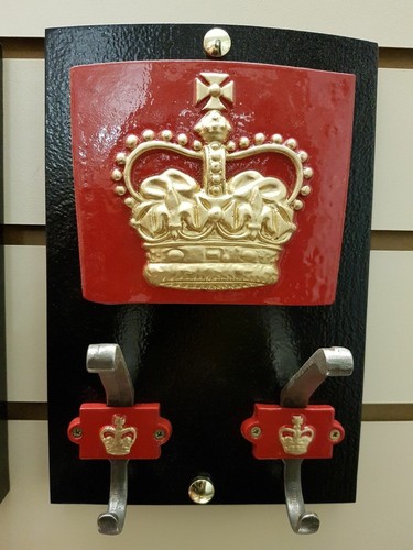 Red telephone box hooks coat - red,