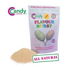  Candy Floss Sugar MULTI FLAVOURS - ALL NATURAL Flavour Burst - Candy Chemistry 
