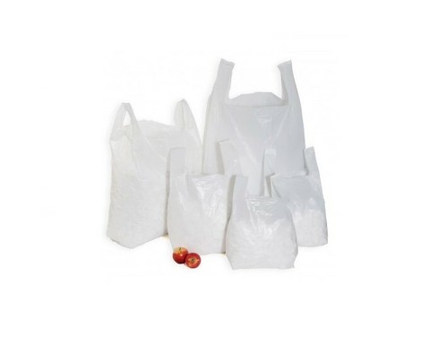 Plastic vest carrier bags - ,
